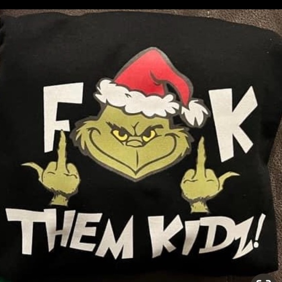 F Them Kids Unisex Sweatshirt (Men & Women) - Picture 1 of 1